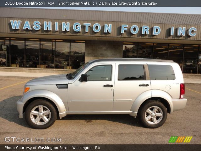 2010 Dodge Nitro SXT 4x4 in Bright Silver Metallic