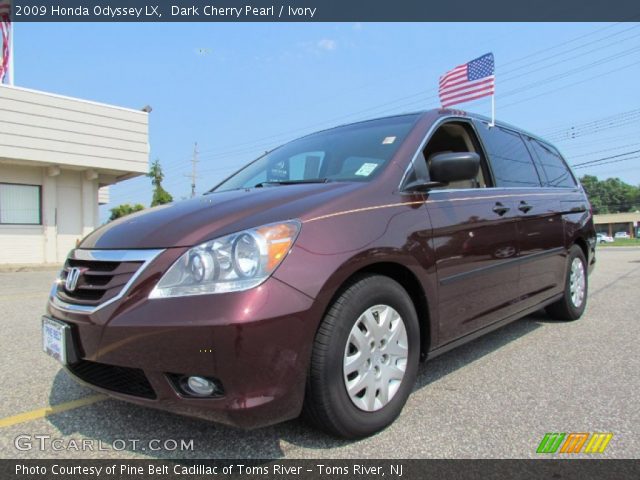 2009 Honda Odyssey LX in Dark Cherry Pearl