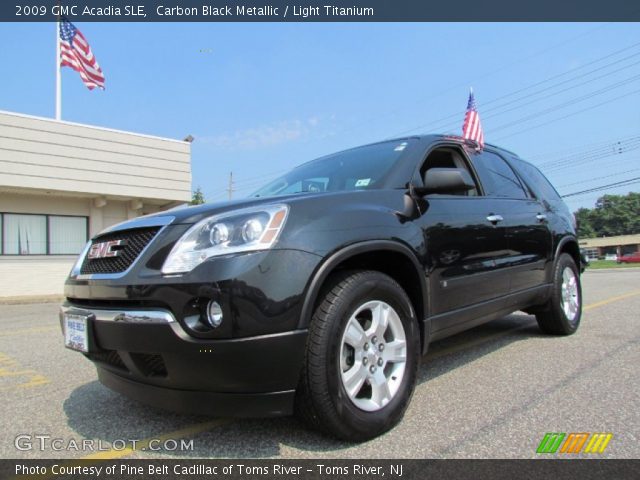 2009 GMC Acadia SLE in Carbon Black Metallic