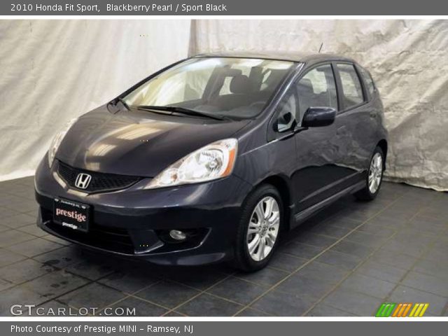 2010 Honda Fit Sport in Blackberry Pearl