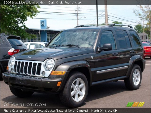 2006 Jeep Liberty Limited 4x4 in Dark Khaki Pearl