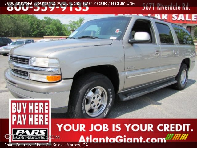 2000 Chevrolet Suburban 1500 LT in Light Pewter Metallic