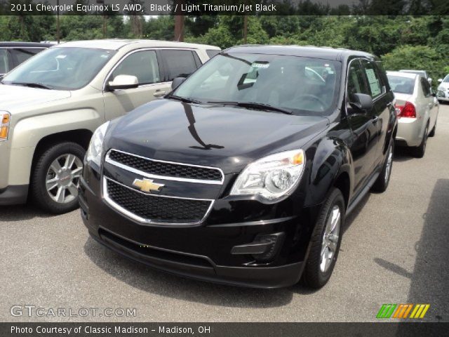 2011 Chevrolet Equinox LS AWD in Black