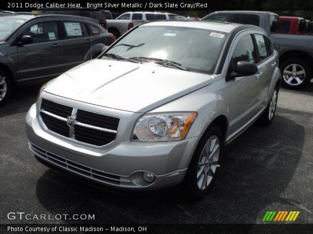 2011 Dodge Caliber Heat in Bright Silver Metallic