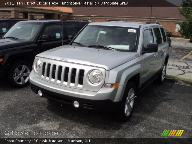 2011 Jeep Patriot Latitude 4x4 in Bright Silver Metallic