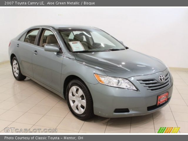 2007 Toyota Camry LE in Aloe Green Metallic