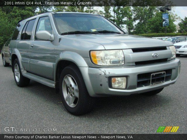 2001 Infiniti QX4 4x4 in Titanium Metallic