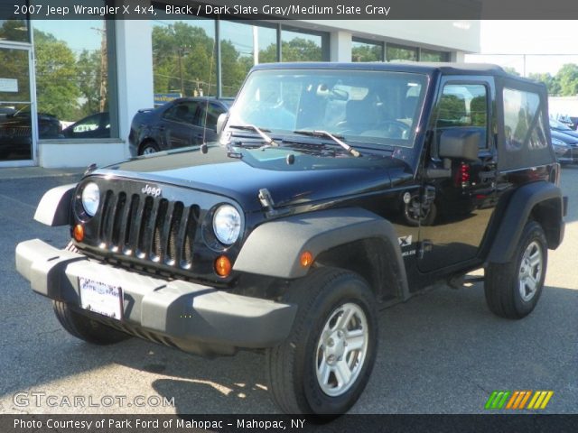 2007 Jeep Wrangler X 4x4 in Black