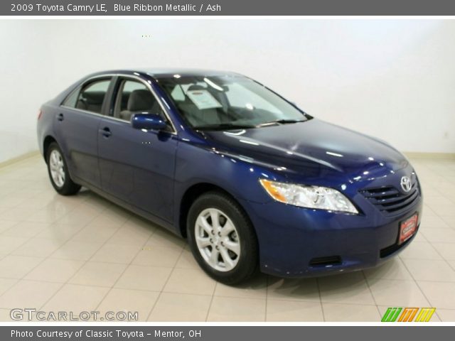 2009 Toyota Camry LE in Blue Ribbon Metallic