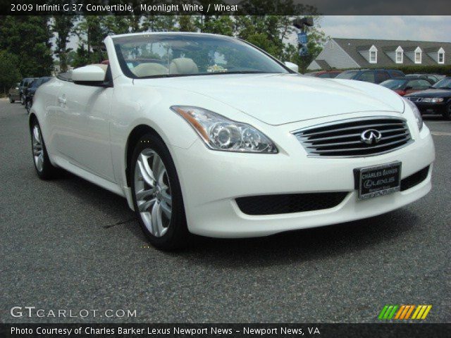 2009 Infiniti G 37 Convertible in Moonlight White