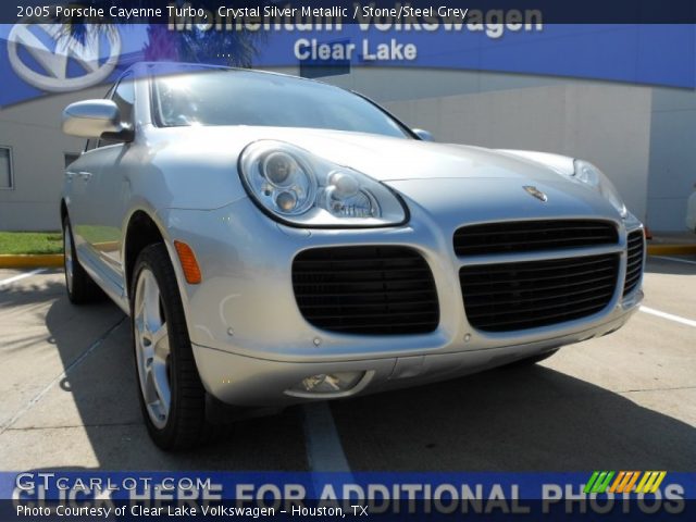 2005 Porsche Cayenne Turbo in Crystal Silver Metallic
