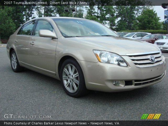 2007 Toyota Avalon Limited in Desert Sand Mica