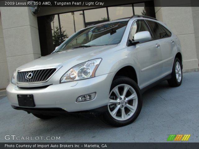 2009 Lexus RX 350 AWD in Tungsten Pearl