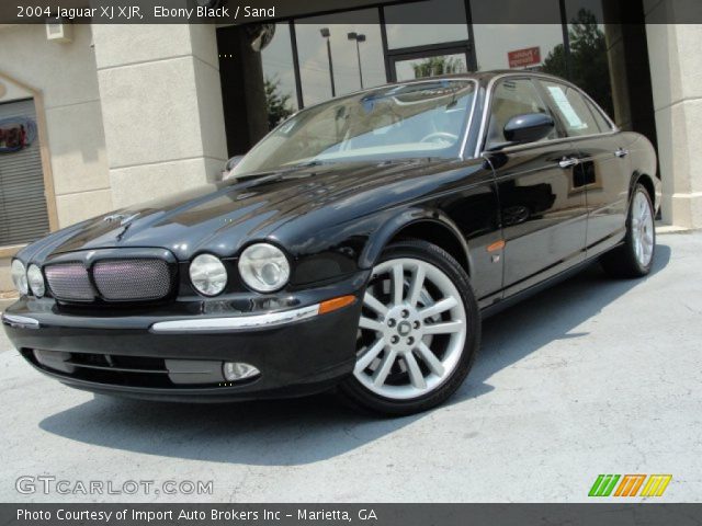 2004 Jaguar XJ XJR in Ebony Black