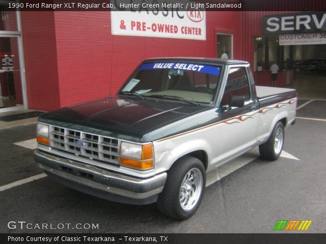 1990 Ford Ranger XLT Regular Cab in Hunter Green Metallic