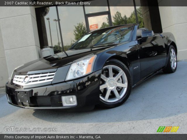 2007 Cadillac XLR Roadster in Black Raven
