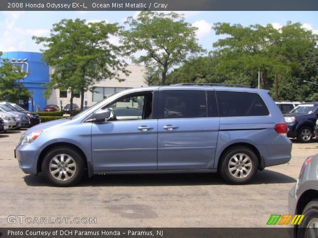 2008 Honda Odyssey EX-L in Ocean Mist Metallic
