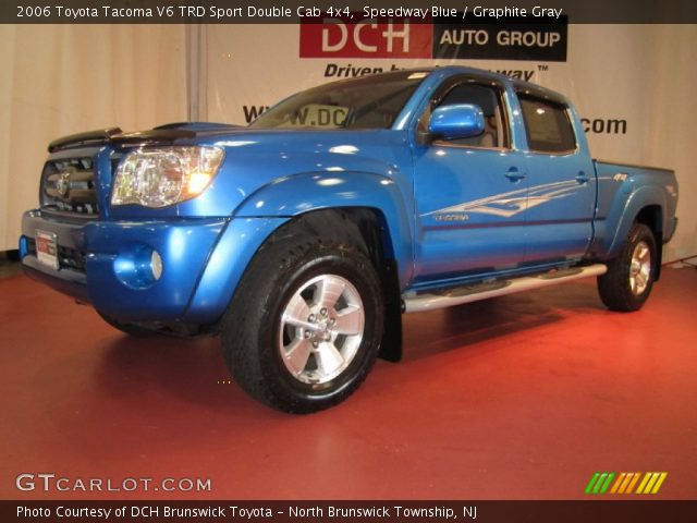 2006 Toyota Tacoma V6 TRD Sport Double Cab 4x4 in Speedway Blue