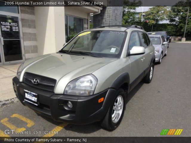 2006 Hyundai Tucson Limited 4x4 in Sahara Silver