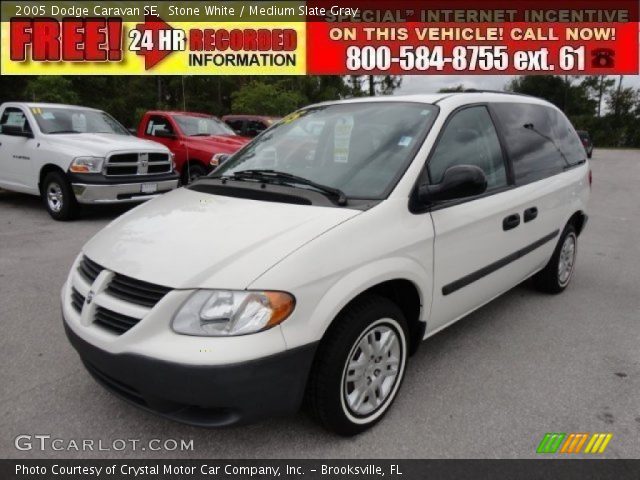 2005 Dodge Caravan SE in Stone White