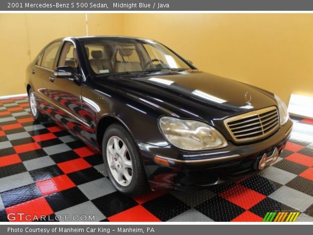 2001 Mercedes-Benz S 500 Sedan in Midnight Blue