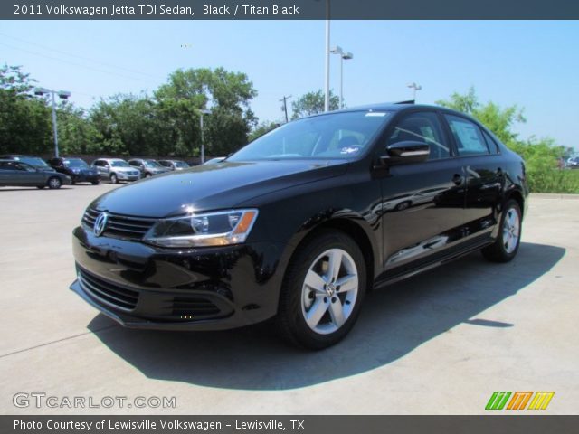 2011 Volkswagen Jetta TDI Sedan in Black