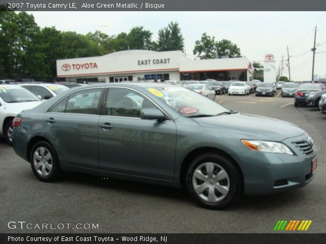 2007 Toyota Camry LE in Aloe Green Metallic