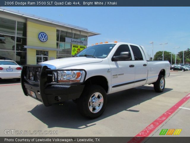 2006 Dodge Ram 3500 SLT Quad Cab 4x4 in Bright White