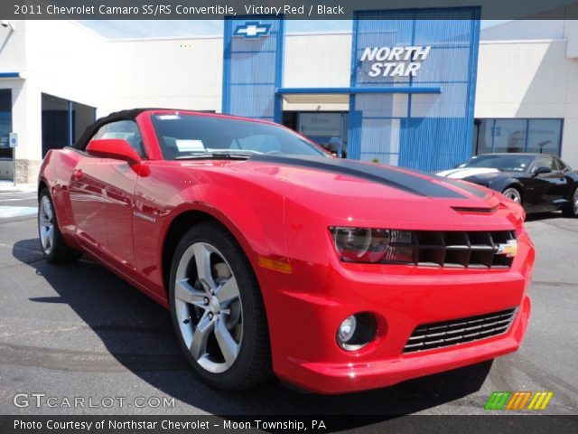 2011 Chevrolet Camaro SS/RS Convertible in Victory Red