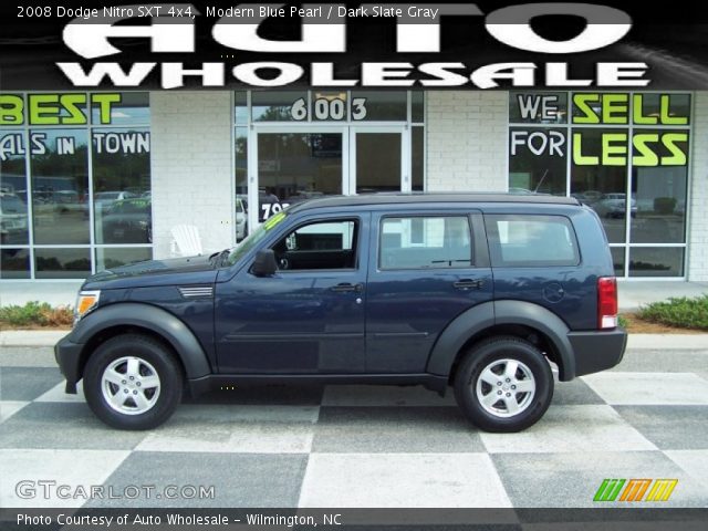 2008 Dodge Nitro SXT 4x4 in Modern Blue Pearl