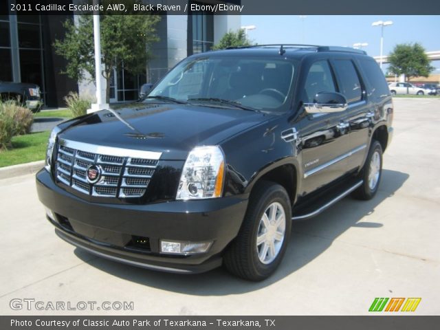 2011 Cadillac Escalade AWD in Black Raven