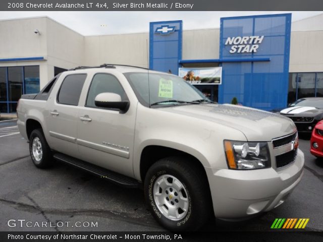 2008 Chevrolet Avalanche LT 4x4 in Silver Birch Metallic