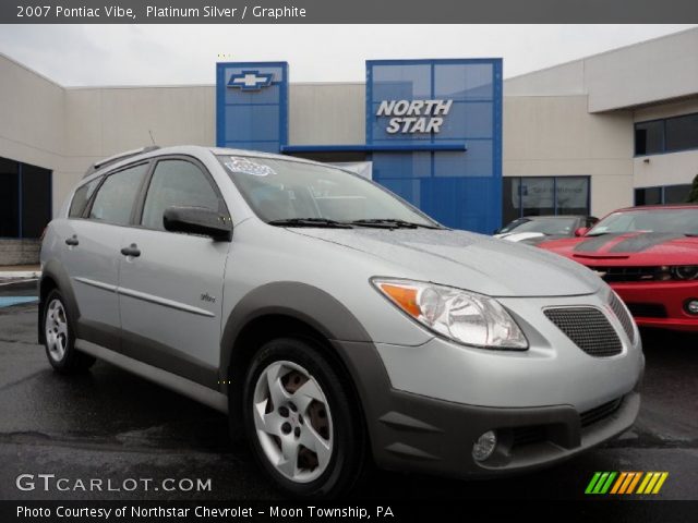 2007 Pontiac Vibe  in Platinum Silver