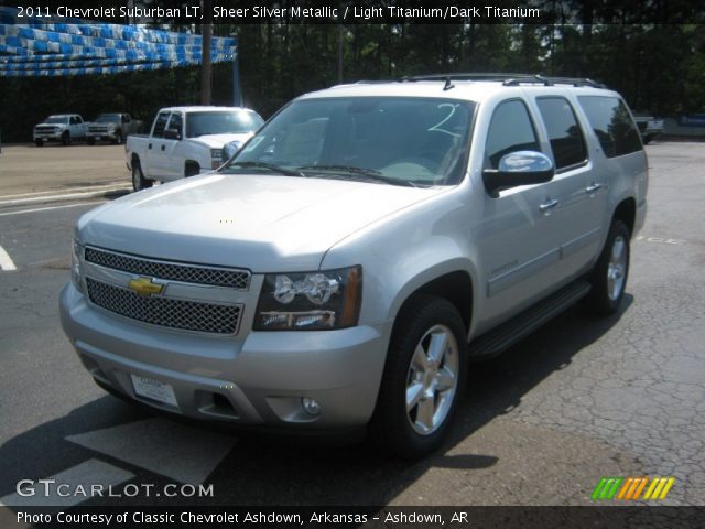 2011 Chevrolet Suburban LT in Sheer Silver Metallic
