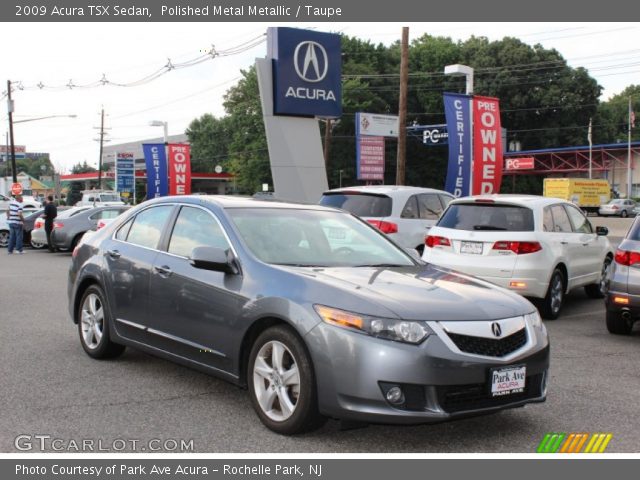 2009 Acura TSX Sedan in Polished Metal Metallic