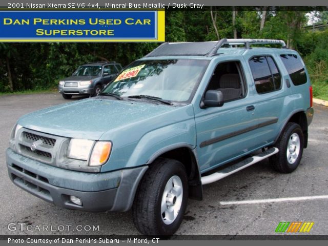 2001 Nissan Xterra SE V6 4x4 in Mineral Blue Metallic