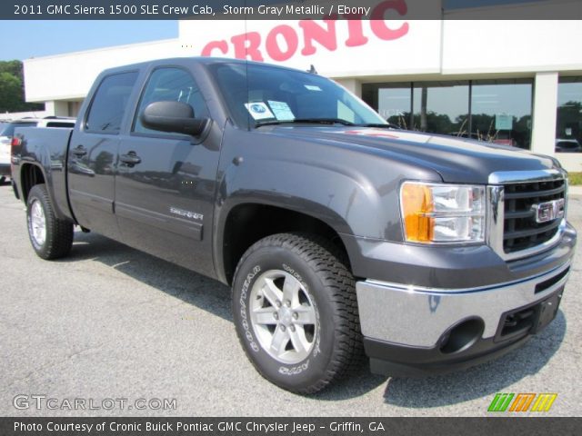 2011 GMC Sierra 1500 SLE Crew Cab in Storm Gray Metallic