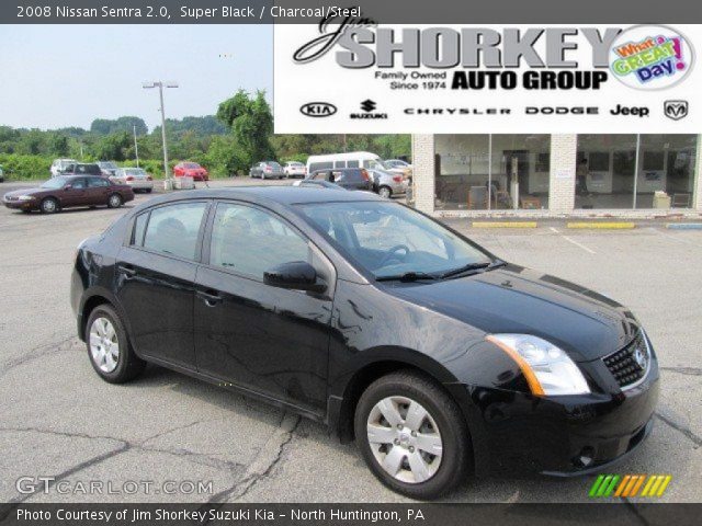 2008 Nissan Sentra 2.0 in Super Black