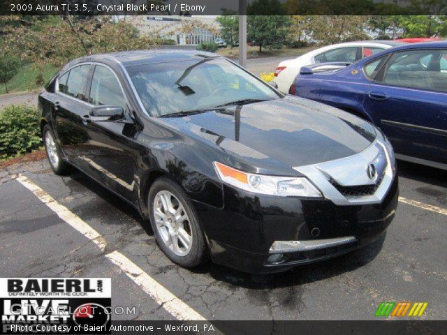 2009 Acura TL 3.5 in Crystal Black Pearl