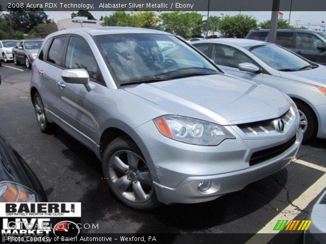 2008 Acura RDX Technology in Alabaster Silver Metallic