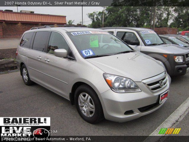 2007 Honda Odyssey EX-L in Silver Pearl Metallic