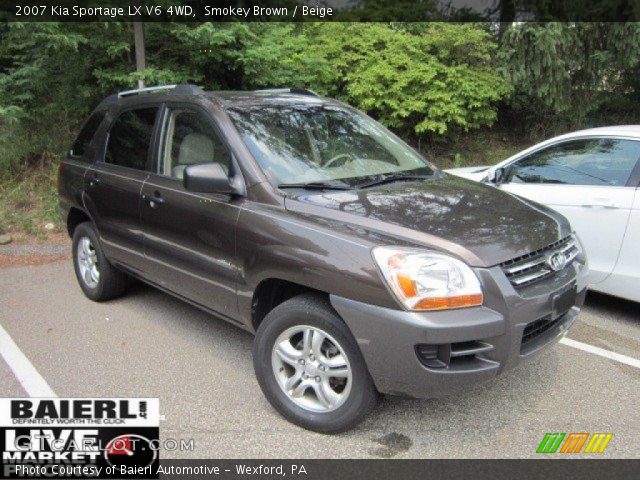 2007 Kia Sportage LX V6 4WD in Smokey Brown