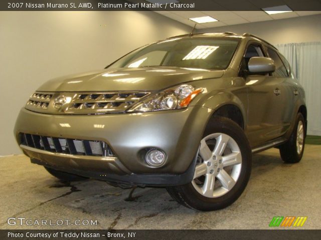 2007 Nissan Murano SL AWD in Platinum Pearl Matallic