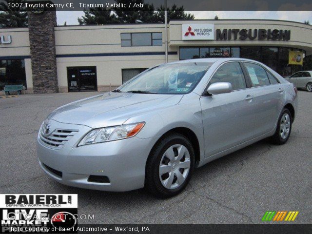 2007 Toyota Camry CE in Titanium Metallic