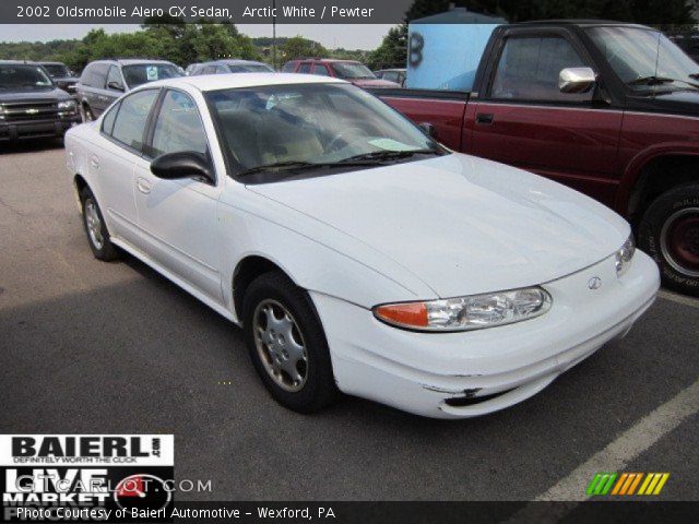 2002 Oldsmobile Alero GX Sedan in Arctic White