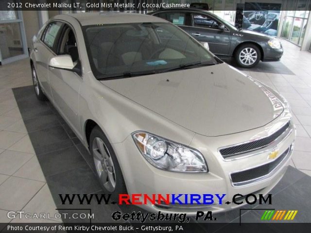 2012 Chevrolet Malibu LT in Gold Mist Metallic