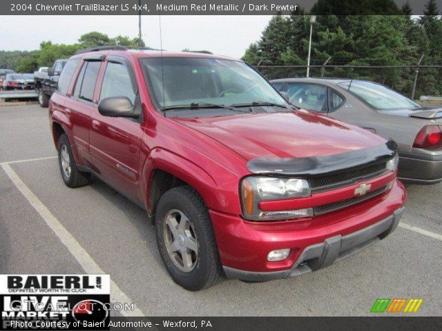 2004 Chevrolet TrailBlazer LS 4x4 in Medium Red Metallic