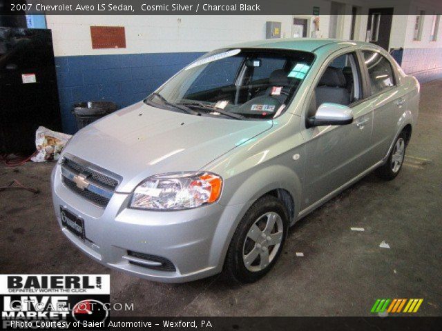 2007 Chevrolet Aveo LS Sedan in Cosmic Silver