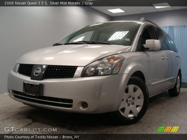 2006 Nissan Quest 3.5 S in Silver Mist Metallic