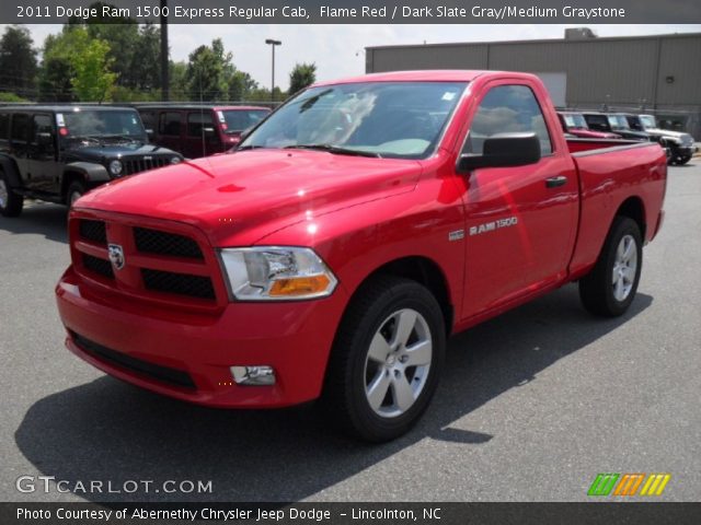 2011 Dodge Ram 1500 Express Regular Cab in Flame Red